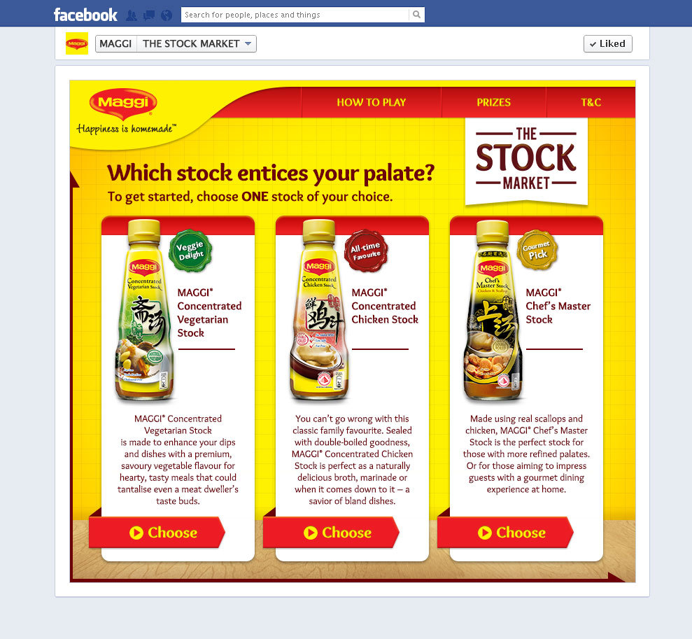 Maggi Facebook App