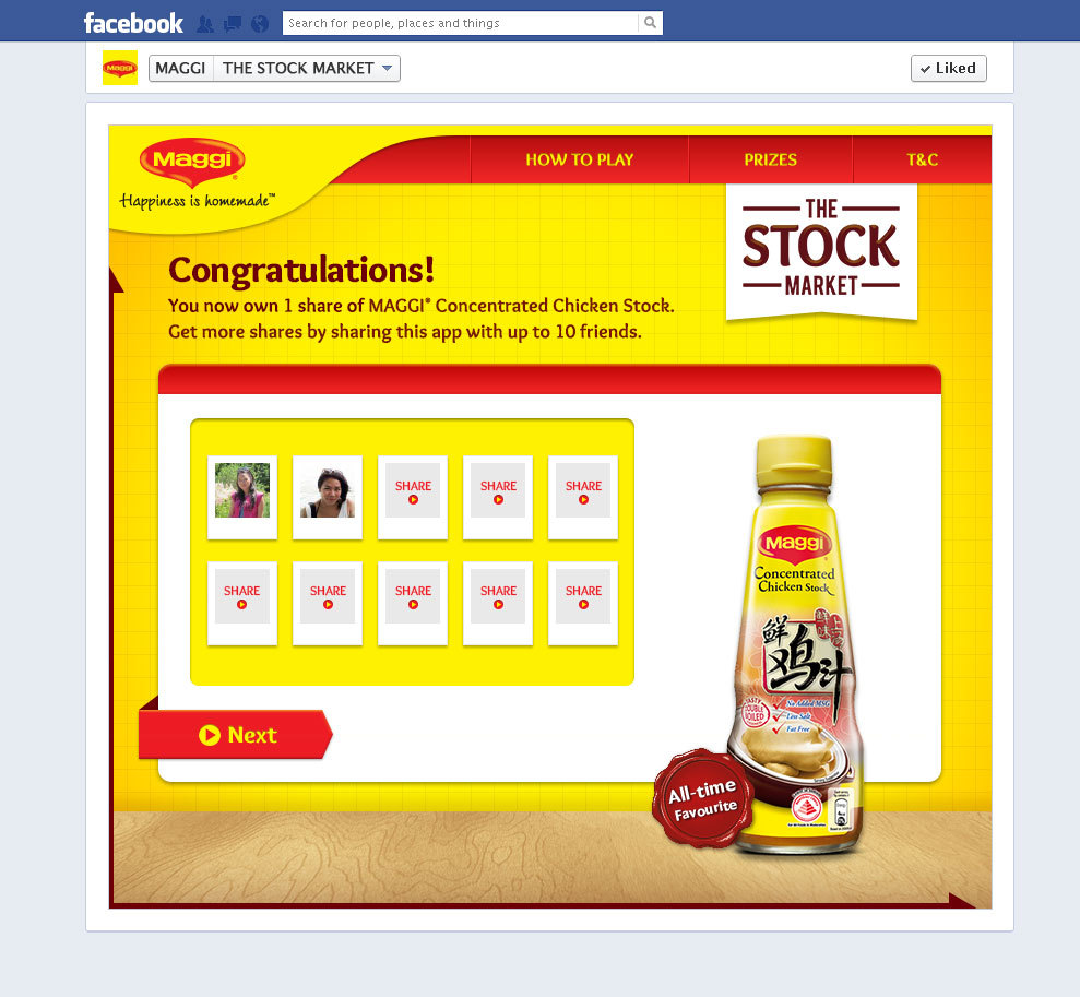 Maggi Facebook App