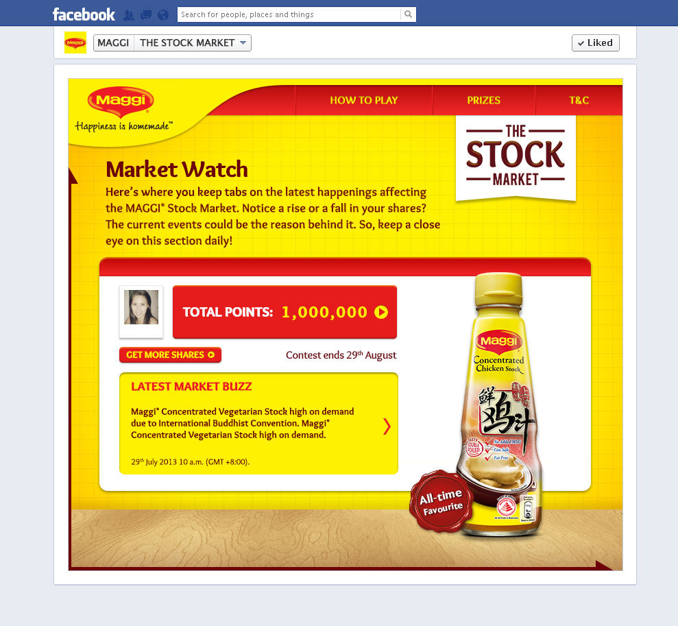 Maggi Facebook App